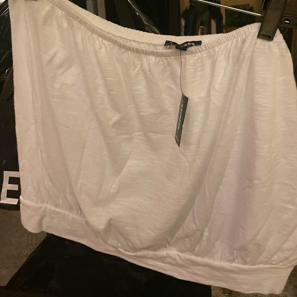 XL new white tube top - Picture 2 of 3